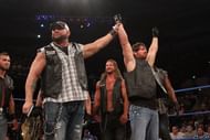 Safe to say AJ Styles gave the Aces & Eights a torrid time